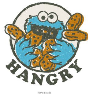 Vintage Cookie Monster | Hangry Sticker Cookie Monster Drawing, Cookie Monster Wallpaper, Cookie Monster Costume, The Cookie Monster, Cartoon Cookie, Colorful Donuts, Glitter Baby Shower, Blue Cookies, Personalized Easter Bunny