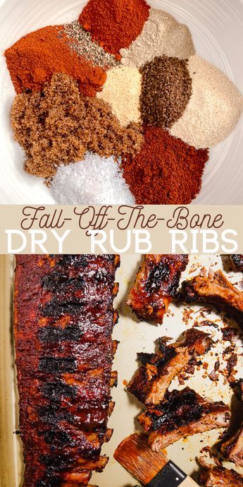 Dry Rub Ribs, Cooking Pork Ribs, Best Ribs Recipe, Ribs Recipe Oven, Rib Rub Recipe, Fall Off The Bone Ribs, Baked Pork Ribs, Baked Bbq Ribs, Ribs Seasoning