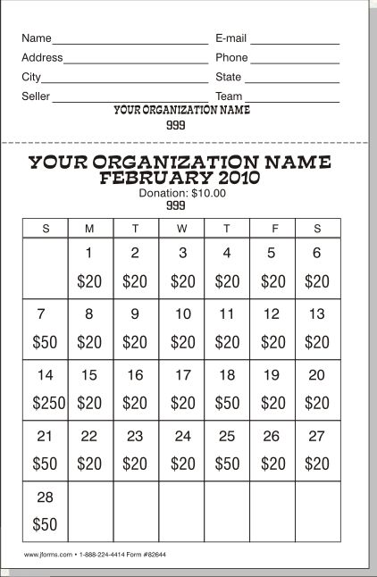 Raffle Calendar 82640 Full View Tickets Drawing, Calendar Fundraiser Template, Reverse Raffle, School Calendar Printables, Raffle Ticket Template Free, School Fundraiser Ideas, Calendar Fundraiser, Fundraising Calendar, 4h Project Ideas