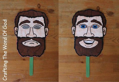 Pauls Conversion Bible Class Activities, Mask Craft, Sabbath School, Children's Church Crafts, Apostle Paul, Bible Story Crafts, Preschool Bible, Bible School Crafts, Christian Crafts