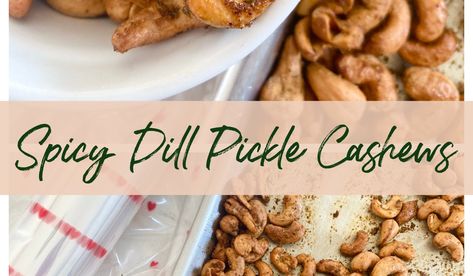 Spicy Dill Pickle Cashews Chicken Pickle, Dill Pickle Pasta Salad, Bacon Cheeseburger Soup, Holiday Snack, Seattle Trip, Holiday Appetizers Easy, Cheeseburger Soup, Nut Recipes, Holiday Snacks