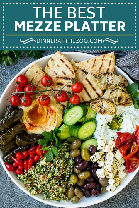 Mediterranean Platter, Mediterranean Mezze, Arabisk Mat, Tapas Platter, Arabisk Mad, Greek Meze, Meze Platter, Hummus Platter, Mezze Platter