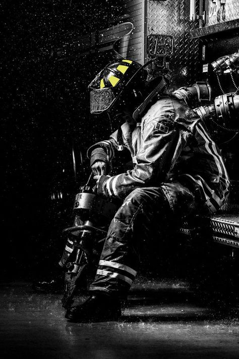 Firefighter Rain (of ) | Firefighter photography, Firefighter art, Firefighter Fire Department Photography, Firefighter Images, Firefighters Wife, Firefighter Photography, Becoming A Firefighter, Firefighter Art, Firefighter Humor, Firefighter Paramedic, Fire Hall