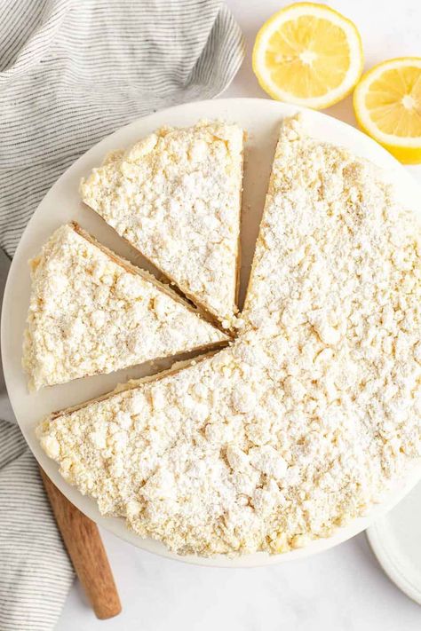 Olive Garden Lemon Cream Cake - CopyKat Recipes Lemon Cream Cake Olive Garden, Lemon Cake Olive Garden Recipe, Copycat Olive Garden Lemon Cream Cake, French Lemon Cake, French Cream Cake, Cheesecake Factory Italian Lemon Cream Cake Recipe, Lemon Italian Cream Cake, Lemon Crème Cake, Mascarpone Cake Filling