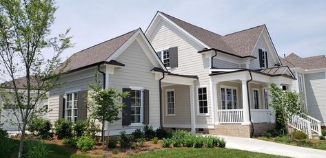 James Hardie Cobblestone, Cobblestone Siding, James Hardie Siding, Hardie Siding, James Hardie, Porte Cochere, Stone Siding, Farmhouse Ideas, Franklin Tn