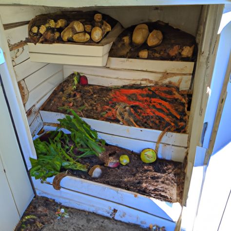 **Building a DIY Root Cellar** Are you prepared for the unexpected? In times of crisis or disaster, having access to fresh food can mean the difference between survival and desperation. That's why it's important to have a reliable food storage solution, and nothing beats the efficiency and effectiveness of a root cellar. A root cellar Mini Root Cellar, Diy Root Cellar, Root Cellar Storage, Simple Greenhouse, Rigid Foam Insulation, Root Cellar, Storage Building, Homesteading Skills, Food Security