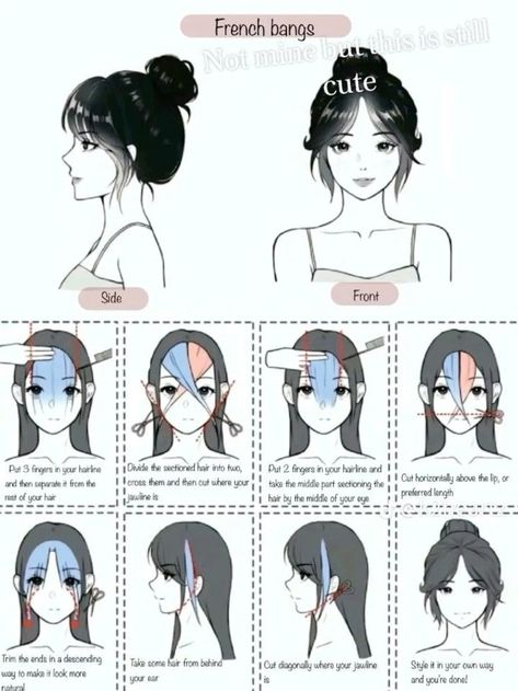 Hairstyles Reference, Face Shape Hairstyles, Peinados Fáciles Para Cabello Corto, Hair Reference, Face Shape, Aesthetic Hair, Face Shapes, Hair Tutorial, Hair Inspo