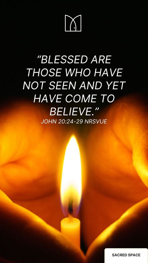 Thomas answered him, “My Lord and my God!” 29 Jesus said to him, “Have you believed because you have seen me? Blessed are those who have not seen and yet have come to believe.”  John 20:24-29 NRSVue  #faith #believe #trust #God My Lord And My God, John 20, Bible Reflection, Happy Sabbath Images, Happy Sabbath, Jesus Said, Blessed Are Those, Behind Closed Doors, My Lord