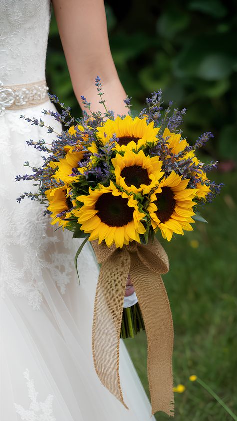 Rustic Farmhouse Sunflower Bouquets Purple Sunflower Bouquet, Small Sunflower Wedding Bouquet, Wedding Bouquets Bride Sunflower, Simple Sunflower Wedding Bouquet, Rustic Sunflower Bouquet, Sunflower And Black Wedding, Bouquet Wedding Sunflower, Small Sunflower Bouquet, White Sunflower Wedding