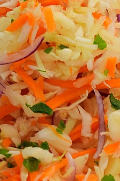 Vinaigrette Coleslaw Recipe Vinegarette Coleslaw, Vinaigrette Coleslaw, Crunchy Cabbage Salad With Sweet Tangy Dressing, Vinegar Based Coleslaw Recipe, Sweet Tangy Coleslaw, Cabbage And Carrots, Tuna Avocado, Simple Vinaigrette, Best Shakes