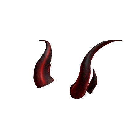 Red Iron Horns - Roblox Crystal Horn, Dragon Horns, Wallpaper Iphone Boho, Y2k Design, Anime Black Hair, Gacha Edit, Create An Avatar, Roblox Fits, Roblox Codes