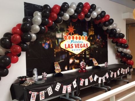 TJS Middle School Dance 2018 - Vegas / Casino theme Middle School Dance Themes, Homecoming Dance Themes, School Dance Decorations, School Dance Themes, School Dance Ideas, Homecoming Themes, Middle School Dance, 8th Grade Dance, Dance Decorations