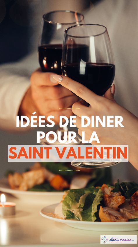 Pour la Saint Valentin organiser un repas gourmet et charmez votre partenaire 🥰 Menu St Valentin, St Valentin, Diner, Meat, Chicken, France