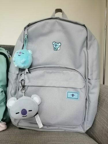 Korean School Bag, Big School Bags, Mochila Kpop, Korean Backpack, Korean Bags, Army Bag, Bts Bag, Bags Korean, Army Accessories