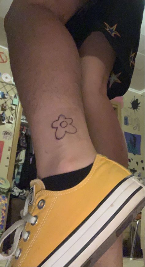 Aesthetic tattoo - Tyler the creator tattoo #discoverpage #tylerthecreator #pinterestdiscover #trendy Tyler The Creator Tattoos, Tyler The Creator Flower, Flower Boy, Boy Tattoos, Flower Boys, Tyler The Creator, Pretty Tattoos, Infinity Tattoo, Fish Tattoos