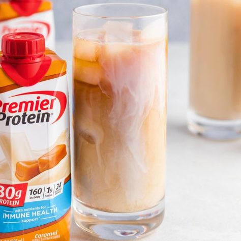 Pure Protein Coffee Recipes, Primer Protein Coffee, Protein Iced Coffee Recipe, Cold Brew Protein Coffee, Iced Coffee Protein Drink, Iced Protein Coffee, Protein Iced Coffee, Instant Iced Coffee Recipe, Homemade Iced Coffee Recipe