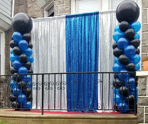 Prom Sendoff Backdrop Ideas, Prom Send Off Decorations, Prom Sendoff Decoration Ideas, Prom Set Up Ideas At Home, Prom Send Off Ideas, Prom Send Off Ideas Decorations, Prom Sendoff, Prom Games, Prom Send Off