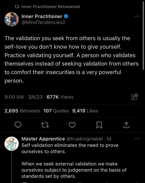 Seeking Attention And Validation, Not Seeking Validation, No Male Validation, Seek Validation Quotes, External Validation Meme, Internal Vs External Validation, Stop Seeking External Validation, How To Stop Seeking External Validation, How To Stop Seeking Male Validation