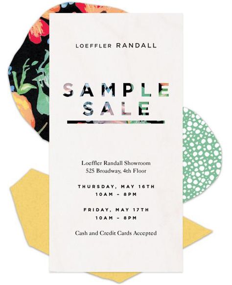 Sample Sale Sample Sale Poster, Mail Template, Clever Advertising, Marketing Flyers, Promotional Design, Sale Flyer, Save The World, Word Design, Sale Banner