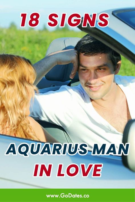 He is unconventional, funny, dazzling, and sometimes a bit confusing. The Aquarius man can be described as a strange mystery. The Aquarius man in love? An even bigger mystery. I would not be able to tell you how many readings I have done for women that were unsure about their Aquarius fling or lover. Here I will share the secrets of an Aquarius man in love with you. #zodiac #astrology #aquarius Aquarius Man In Love, Aquarius In Love, Men In Love Signs, Aquarius Lover, Aquarius Man, Rekindle Romance, Scorpio Women, Astrology Aquarius, The Aquarius