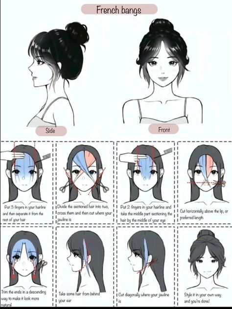 Cool Hair Designs, Bangs Tutorial, Bangs For Round Face, Hair Style Korea, Hair Inspiration Long, Hairstyles For Layered Hair, Hair Bridesmaid, Haircuts For Wavy Hair, Hair Tutorials Easy