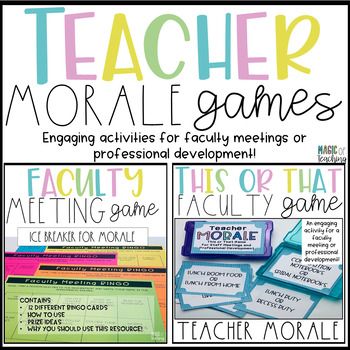 Teacher Ice Breakers, Staff Bingo, Teacher Team Building, Teacher Strategies, Staff Morale Booster, Admin Ideas, Intervention Teacher, Principal Ideas, Teacher Games