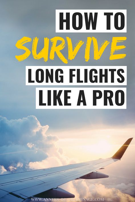 Surviving Long Flights, Travel Hacks Airplane, Travel Tips And Tricks, Long Flight, Couple Travel, Long Haul Flight, International Travel Tips, Long Flights, Budget Tips