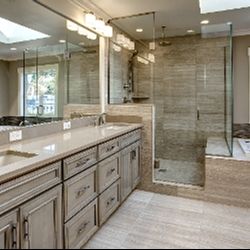 Tile Seattle - Tile-Seattle-Tile-Bellevue-Tile-Redmond L Shaped Master Bath, Tub And Shower Side By Side, Bathroom Floor Plans Layout, Third Floor Bonus Room, Traditional Kids Bedroom, Master Bath Layout, Craftsman Kitchens, Roof Pitch, Mosaic Ceramic