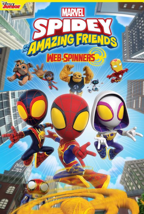 Spiderman And His Amazing Friends, Friends Season 3, Friends Birthday Cake, Spidey And His Amazing Friends, Circus Characters, Friends Season, Comic Poster, Character Types, Amazing Friends