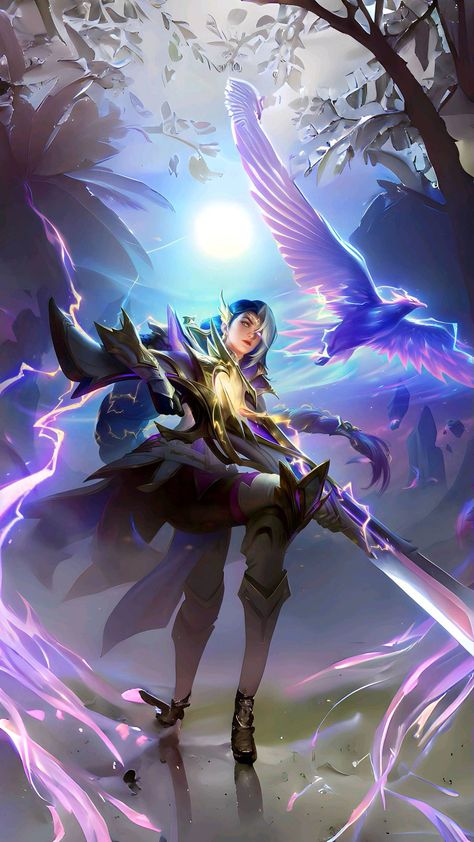 Lesley Mobile Legend, Mobile Legends Lesley, Hayabusa Mobile Legends, Lesley Mlbb, Mlbb Heroes, Mlbb Wallpaper, Legends Wallpaper, Mlbb Fanart, Legend Images