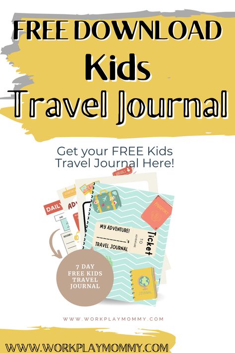 Travel Journal For Kids, Printable Travel Journal, Preschool Travel, Vacation Journal, Kids Travel Journal, Travel Journal Cover, Camping Journal, Travel Journal Pages, Travel Printables