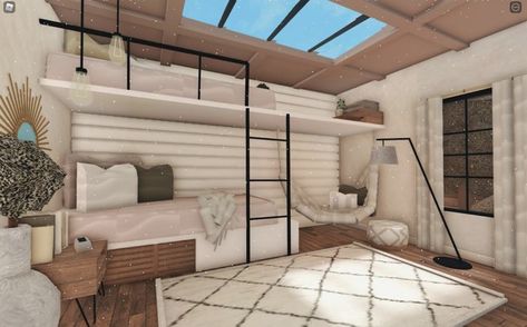 Bloxburg Decor Ideas Modern, Bloxburg Bedrooms Ideas Modern, Modern House Inspo Bloxburg, Cute Bloxburg Houses 2 Story Cozy, 4 Bedroom Bloxburg House, Tiny Apartment Bloxburg, Rustic Bloxburg Bedroom, Bloxburg Unique Room Ideas, Small Modern Home Bloxburg