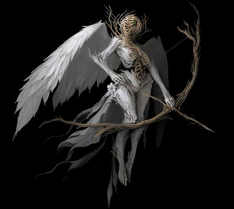 ArtStation - The tree elf Valar i, one bee Dungeons And Dragons Classes, Eldritch Horror, Creature Artwork, Cool Monsters, 다크 판타지, Scary Art, Creature Feature, Mythical Creatures Art, Monster Design