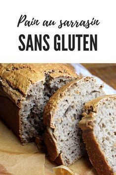 Pain Sans Gluten, Lactose Free Recipes, Cooking Bread, Keto Vegan, Vegan Bread, Foods With Gluten, Lactose Free, Gluten Free Bread, Healthy Dessert