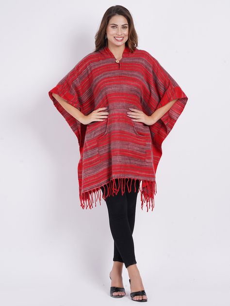 Color : Assorted Collection Materials : Woolen Measure (Approx.): Bust: 82 Inches & Height: 36 - 38 Inches Silk Dress Sleeve, Beach Dresses Casual, Short Wrap Skirt, Sari Skirt, Flamenco Skirt, Long Wrap Skirt, Plus Size Winter Outfits, Mini Wrap Skirt, Poncho Jacket