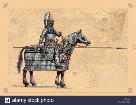 Sassanid Cataphract, Parthian Cataphract, Heavy Infantry, Parthian Empire, Persian Warrior, Iran Pictures, Warriors Illustration, Historical Warriors, Ancient Persia