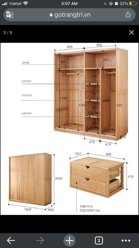 Minimal Closet Design, Wood Wardrobe Design, Closet Design Plans, Pallet Bed Frame Diy, Single Door Wardrobe, Bedroom Set Designs, Minimalist Bedroom Furniture, Wooden Wardrobe Design, Blue Bedroom Walls