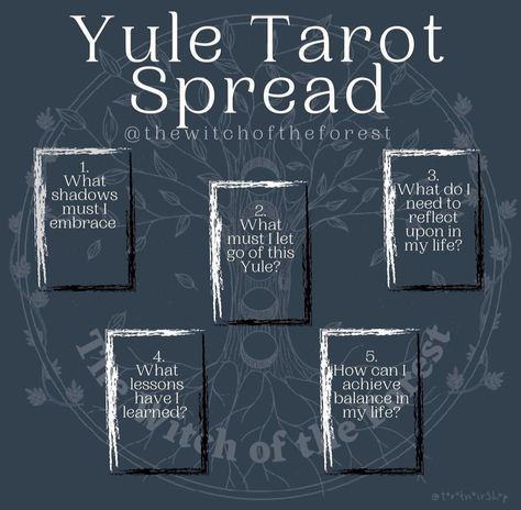 Solstice Tarot Spread, Yule Tarot, Christian Witch, Tarot Card Layouts, Witchy Academia, Tarot Reading Spreads, Learning Tarot Cards, Tarot Card Spreads, Tarot Book