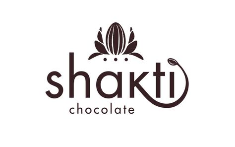 Shakti Chocolate logo by A3 Design #logo #design #shakti ... Chocolate Shop Logo, Chocolate Pineapple, Shop Logo Ideas, Chocolate Logo, Integrated Marketing, Cake Logo Design, Travel Advertising, Cherry Lips, Chocolate Design