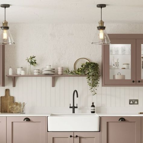 Howdens on Instagram: "Infuse your home with a dash of L-O-V-E with our pink and red kitchens! 💖  Click the link in our bio to discover more." Howdens Pink Kitchen, Howdens Kitchen, Howdens Kitchens, Red Kitchen, Pink Kitchen, Red, Pink