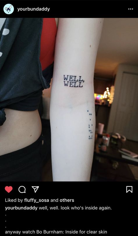 Its Almost Over Its Just Begun Tattoo Bo Burnham, Bo Burnham Inside Tattoos, Bo Burnham Tattoo Ideas, Bo Burnham Tattoo, Tree Tattoo Side, Tattoo Side, Tattoo 2024, Funny Feeling, Bo Burnham