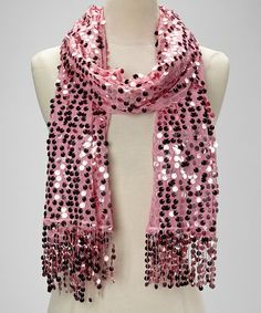 Sparkly things on Pinterest Sequin Scarf, Pink Sparkles, Pretty Scarves, Scarf Fashion, Sparkly Things, Fashion Attire, Everything Pink, Pink Sequin, Type 4