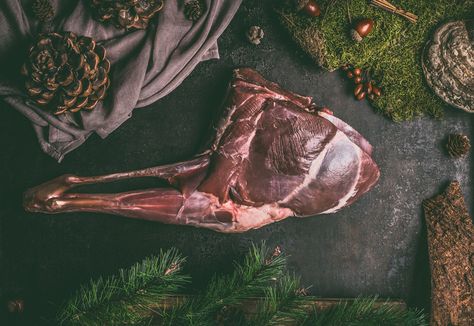 Trim the leg free of connective tissue and learn how to cook a deer leg recipe with the lean part of the deer. Deer Leg Recipes, Venison Sausage, How To Cook Venison, Benelli M4, Venison Roast, Vegetable Animals, Greenhouse Vegetables, Chicken Tractors, Rosemary Sage