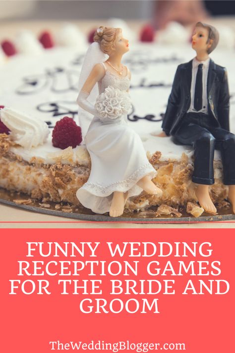 Looking for wedding reception games for the bride and groom? This article has many great ideas for wedding reception games for bride and groom. These game ideas are perfect for entertainment and will make your reception memorable and fun. See these great bride and groom game ideas. #brideandgroom #weddinggames #weddingreception #weddingplanning #weddingentertainment #weddingfun #guestentertainment #weddingplans #weddingideas #receptionideas Games For Bride And Groom, Guest Entertainment, Reception Games, Wedding Reception Games, Honeymoon Fund, Bridal Guide, Funny Wedding, Wedding Entertainment, Marriage Relationship