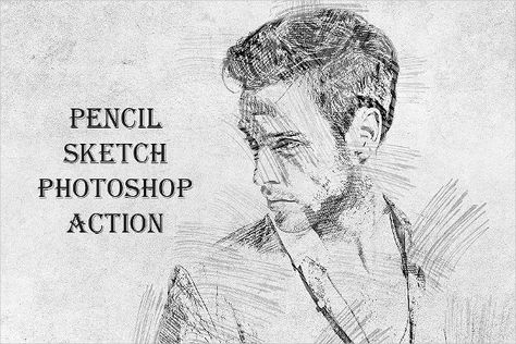 18+ Pencil Drawing Photoshop Actions - Free & Premium Download Realistic Pencil Sketch, Lightroom Photography, Photoshop Logo, Cool Photoshop, Photoshop Sketch, Best Photoshop Actions, Sketch Photoshop, Pencil Sketch Drawing, Beginner Photo Editing