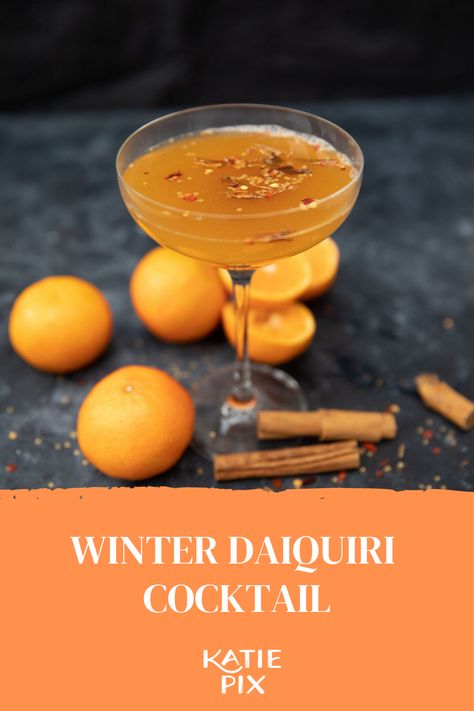 Winter Daiquiri Cocktail recipe by Katie Pix #WinterDaiquiri #Daiquiri #CocktailIdeas #RumCocktails #Rum #DrinksIdeas #ChristmasCocktails Christmas Daquiri Recipe, Christmas Daiquiri, Daiquiri Recipe, Daiquiri Cocktail, Recipe For Christmas, Rum Cocktails, Alcohol Drinks, Christmas Cocktails Recipes, Christmas Cocktails