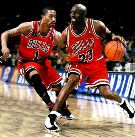 JORDAN VS DERRICK ROSE  #jordanvsrose #rosevsjordan #1v1 #michaeljordan #jordan #airjordan #jumpman #mj23 #chicagobulls #bulls #chicago #nba #derrickrose #rose #drose #photoshop Michael Jordan Pictures, Best Nba Players, Jordan Bulls, Michael Jordan Basketball, Basketball Photography, Chicago Sports, Derrick Rose, Jordan Basketball, Dennis Rodman