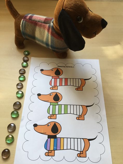 Dog Activities Eyfs, Eyfs Pets Topic, Pattern Eyfs, Dog Prek Activities, Pet Math Activities, Animal Assisted Therapy Activities Dogs, Pet Theme Math Activities, Numeracy Activities, Prek Crafts