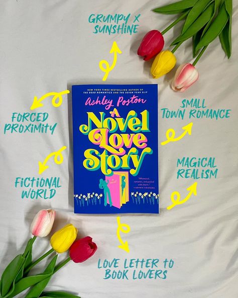 “Love was tricking yourself into doing something you didn’t want to do, because you loved the person who did. Love was a bunch of small things that added up to bigger things. Love was feeling valued. Just the way you were” Ashley Poston’s A Novel Love Story is a love letter to book lovers in every sense. It was written for everyone who has ever wanted to escape into a fictional world and for romance enthusiasts. No one does romance like Ashley Poston, and this book is no exception. She alway... Happy Ending Romance Books, Books About One Sided Love, A Novel Love Story, A Novel Love Story Ashley Poston, Love Story Books, Bookstore Owner, Ashley Poston, In My Feels, It Was Written