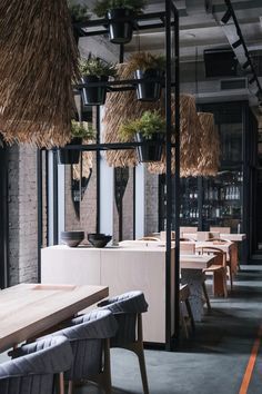 Lodbrok Restaurant / DA architecture bureau | ArchDaily Server Station, Scandinavian Restaurant, Bureau Decor, Bali Decor, Architecture Restaurant, Restaurant Concept, Modern Restaurant, Open Layout, Design Industrial